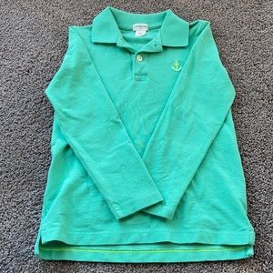 Crewcuts green long sleeve tee size 4/5